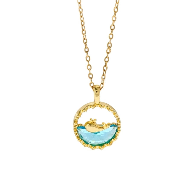 🌊 Collar Mar azul 🐳
