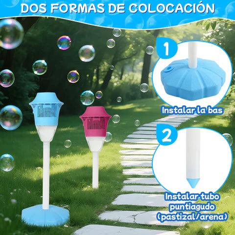 ✨ BubbleShow™: Máquina de Burbujas con Soporte