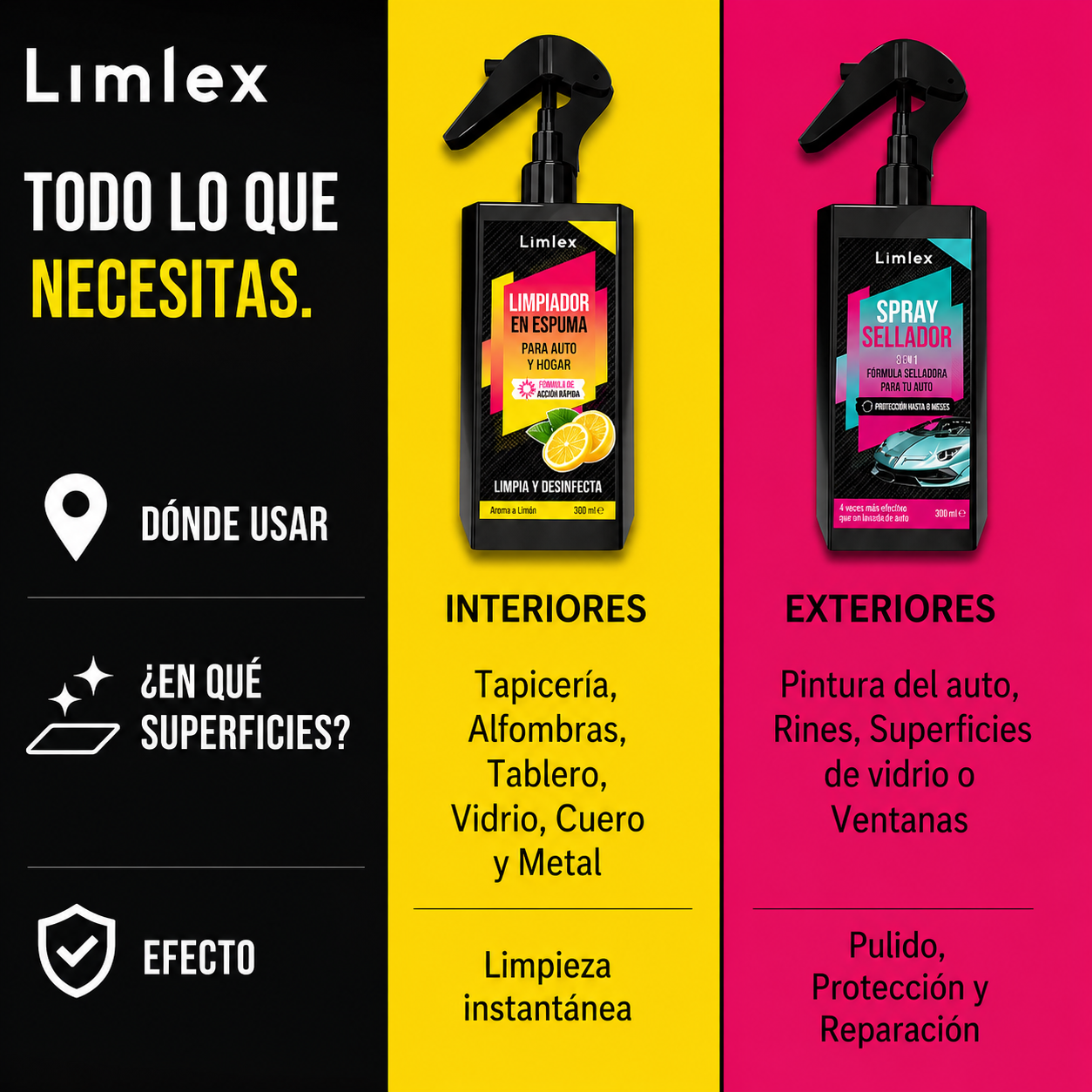🚗 Kit de cuidado del automóvil Limlex® Platinum