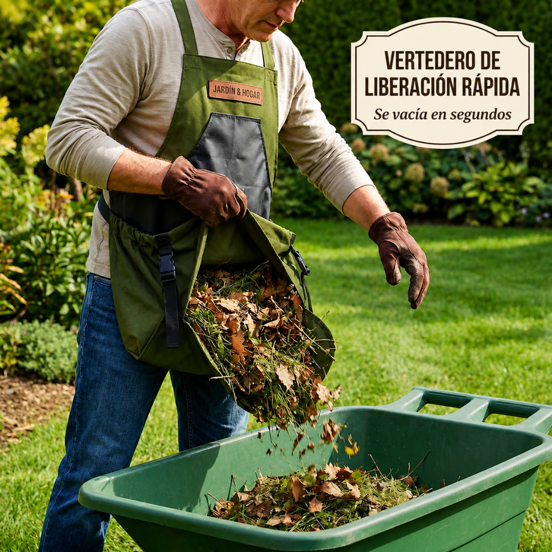 🌿Delantal de Cosecha Ergonómico: Cosecha con ambas manos