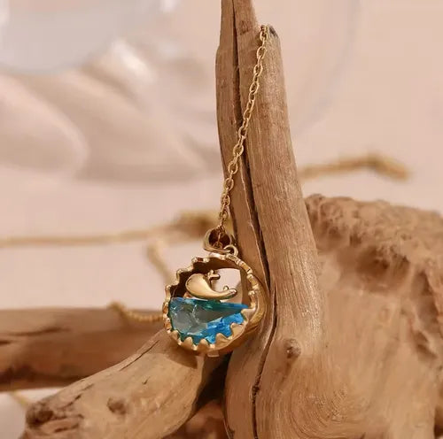 🌊 Collar Mar azul 🐳
