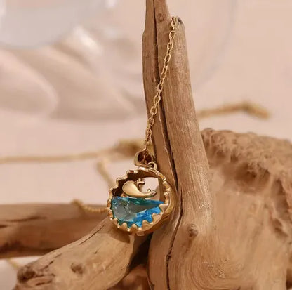 🌊 Collar Mar azul 🐳