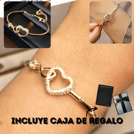 Pulsera CORAZON INFINITO para  HIJA