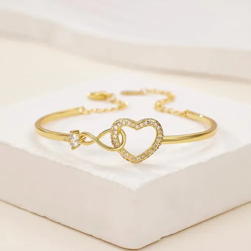 Pulsera CORAZON INFINITO para  HIJA