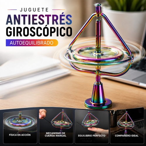 🌀 GravityFix™: Giroscopio Anti-Gravedad de Alta Precisión