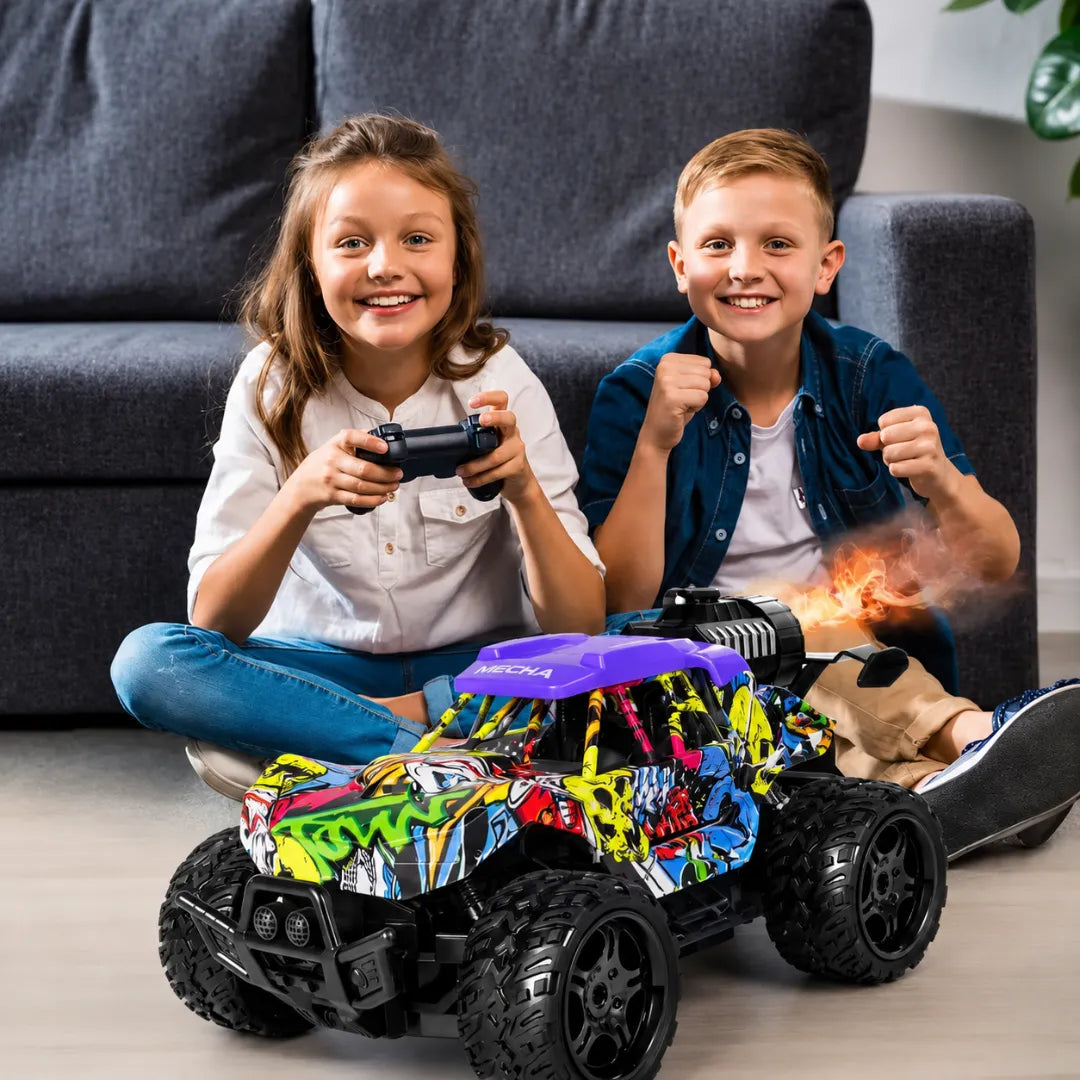 Monster truck™ Carro a Control Remoto con Efecto de Vapor