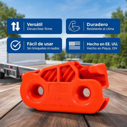 RopeBoss™ Polea de Bloqueo Automático para Cargas Pesadas🧰⚖️