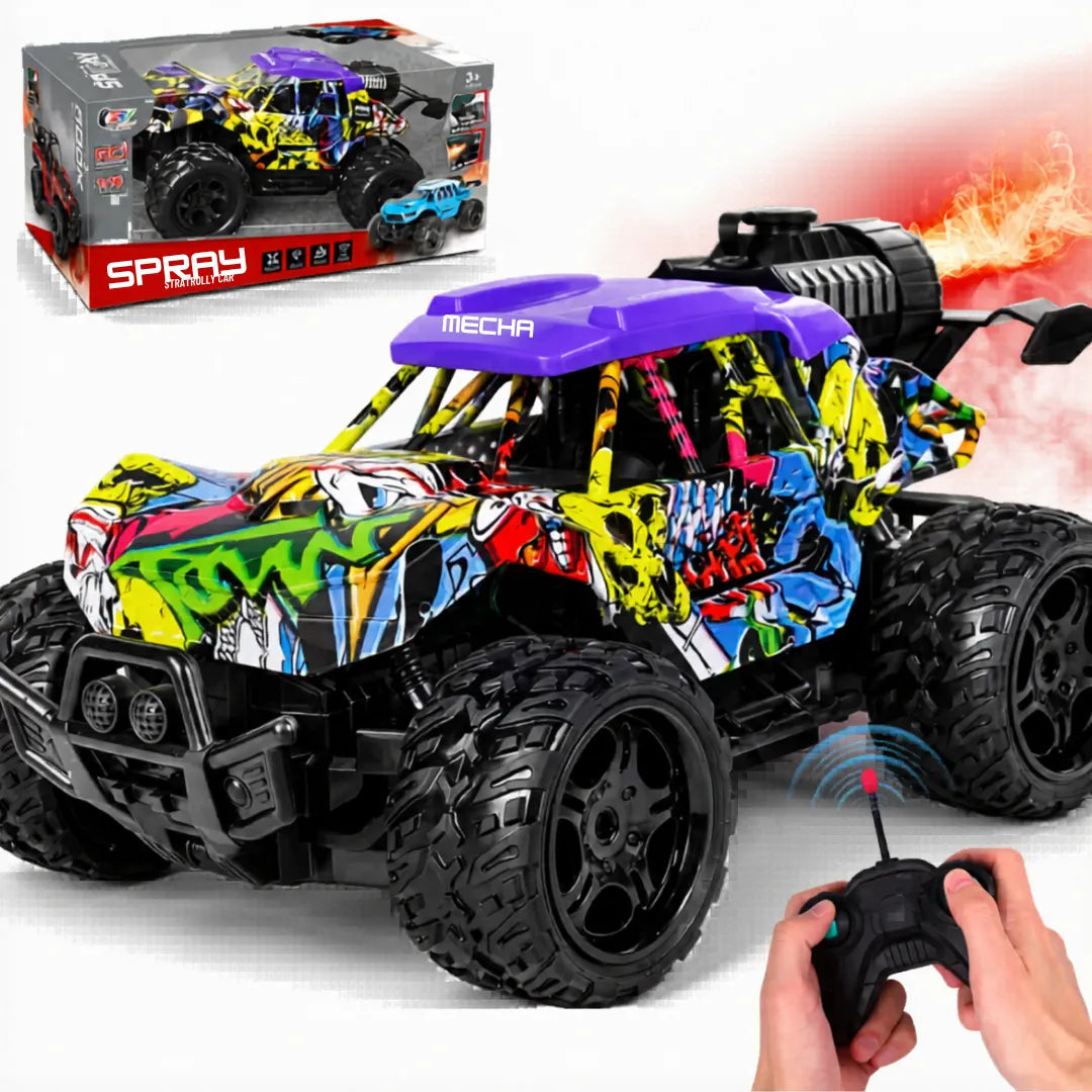 Monster truck™ Carro a Control Remoto con Efecto de Vapor
