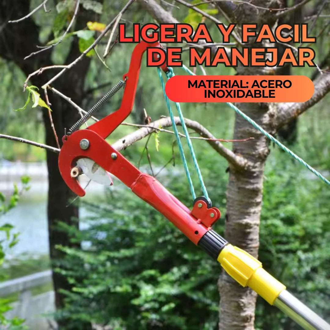 Tijera Podadora Extensible para Alturas