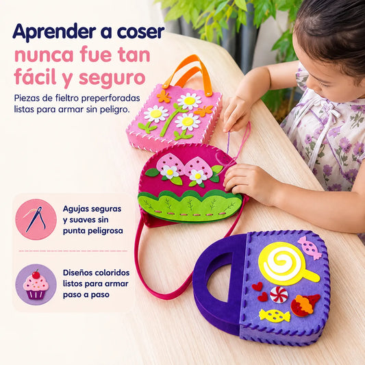 🧵FeltCraft Kids™ Kit de Costura DIY