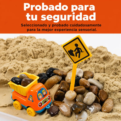KiddoWorld™ Caja Sensorial de Arena Espacial Montessori⌛👧🏻