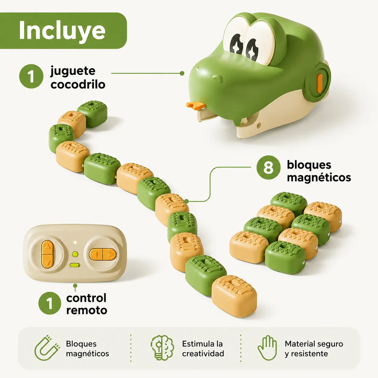 🐍SnakeHunt Pro™ Juego de Alimentar la Serpiente a Control Remoto 🎮 2x1