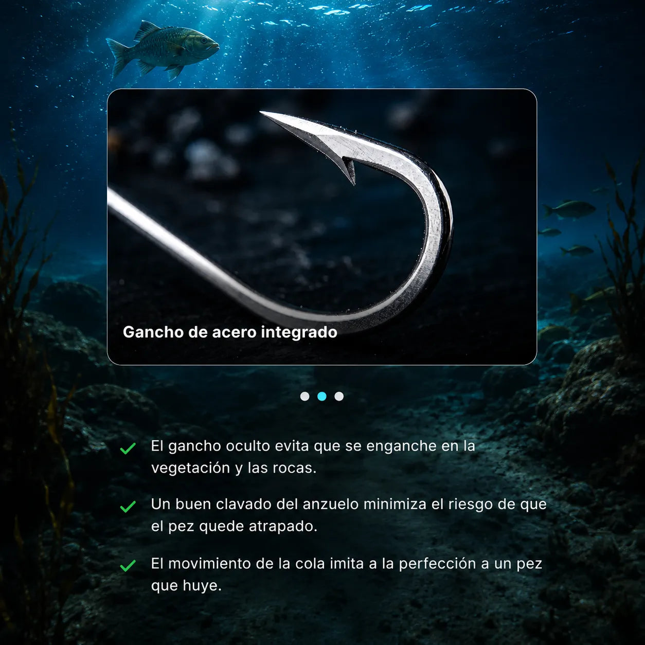 BioBait™ Set x5 Carnadas Realistas Móviles🎣🐟