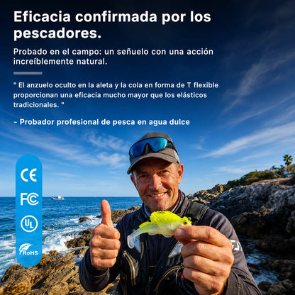 BioBait™ Set x5 Carnadas Realistas Móviles🎣🐟