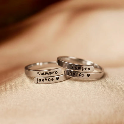 Anillos Siempre Juntos - Pague 1 lleve 2