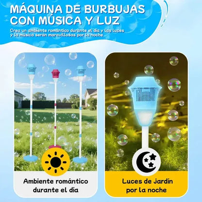 ✨ BubbleShow™: Máquina de Burbujas con Soporte