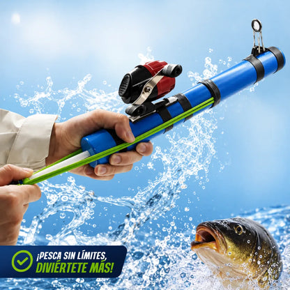 FishStrike™ Caña y carrete de pesca