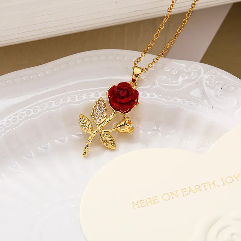 COLLAR Rosa Eterna®🌹 + CAJA DE REGALIO