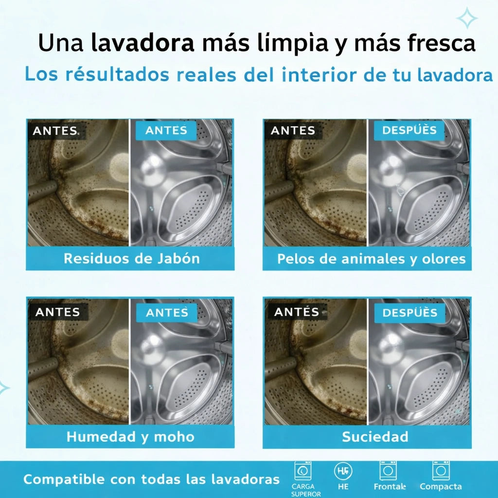 Laveuse Eco® - Limpiador Ecológico Para Lavadoras