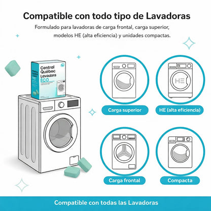 Laveuse Eco® - Limpiador Ecológico Para Lavadoras