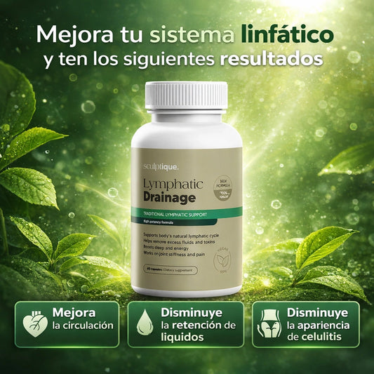 Sculptique™ - cápsulas de drenaje linfático