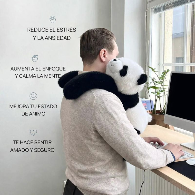 PANDA ABRAZO™ – Peluche con Peso para Calmar y Relajar