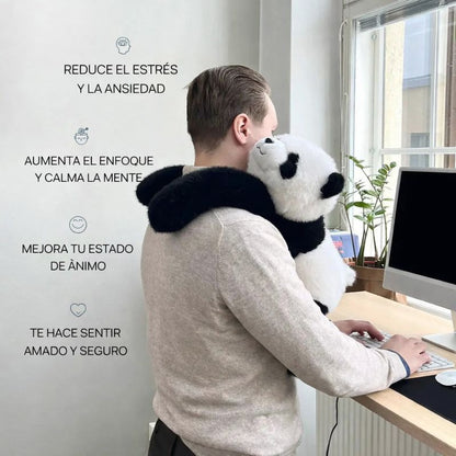 PANDA ABRAZO™ – Peluche con Peso para Calmar y Relajar