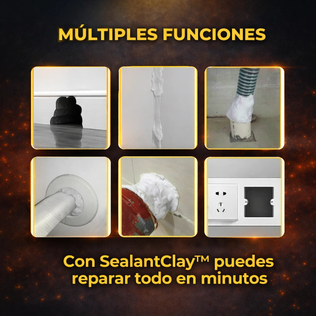 SealantClay™ – Masilla Selladora Antifugas - LLEVA 5 UNIDADES A MITAD DE PRECIO