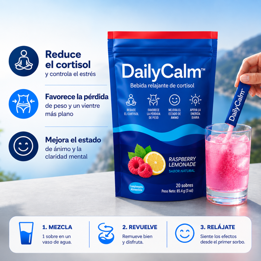 🌿DailyCalm™ Bebida Relajante y Equilibrante de Cortisol