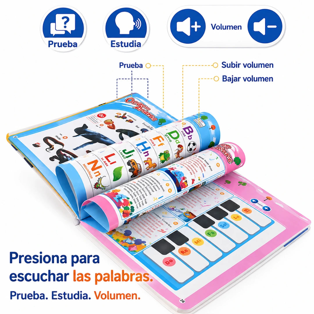 Libro Interactivo SoundMaster Kids™📚