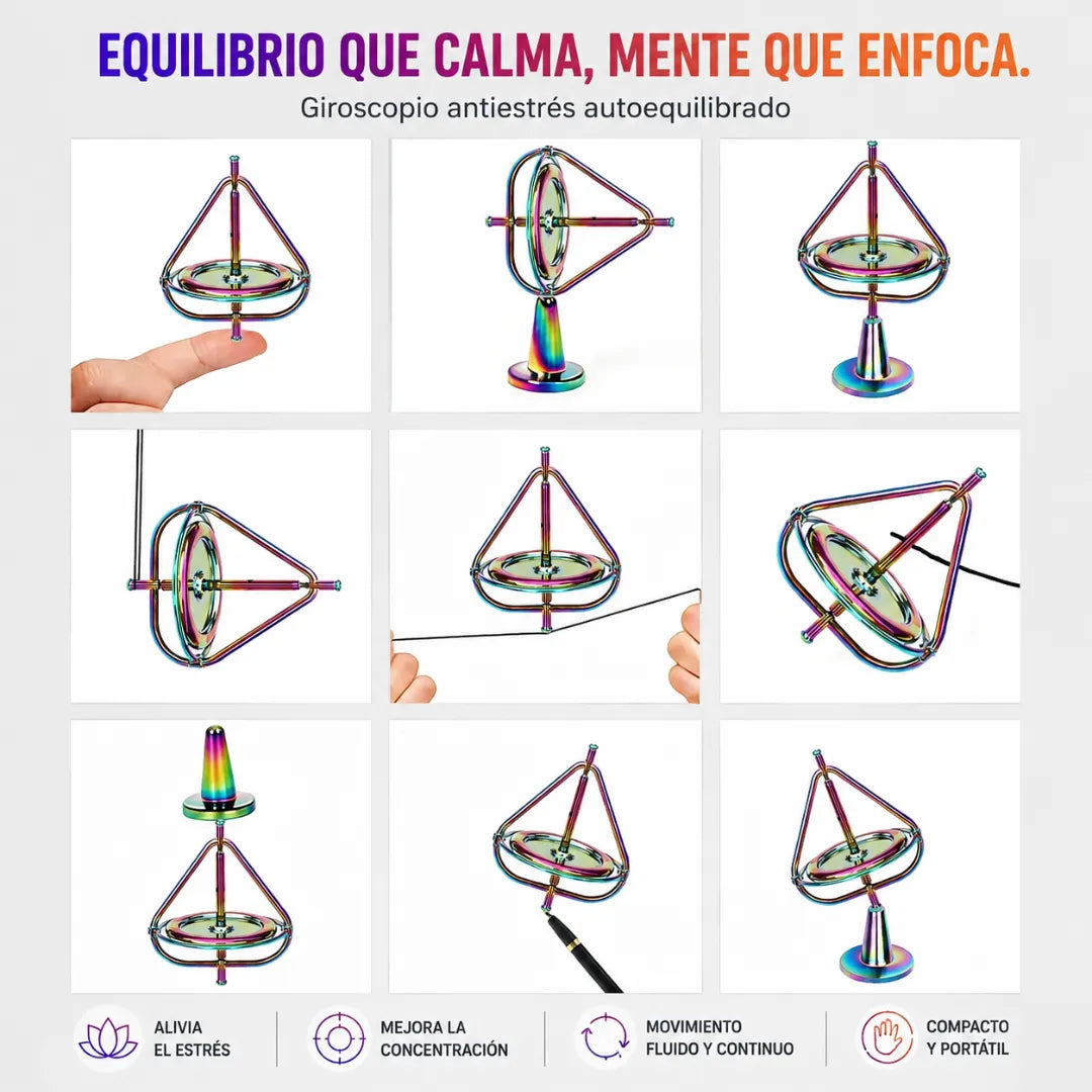 🌀 GravityFix™: Giroscopio Anti-Gravedad de Alta Precisión