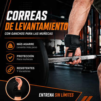 🏋️‍♂️ IronGrip™: Ganchos de Levantamiento de pesas