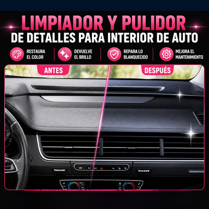 ✨ GlossPro™: Limpiador y Pulidor Detallador de Interiores