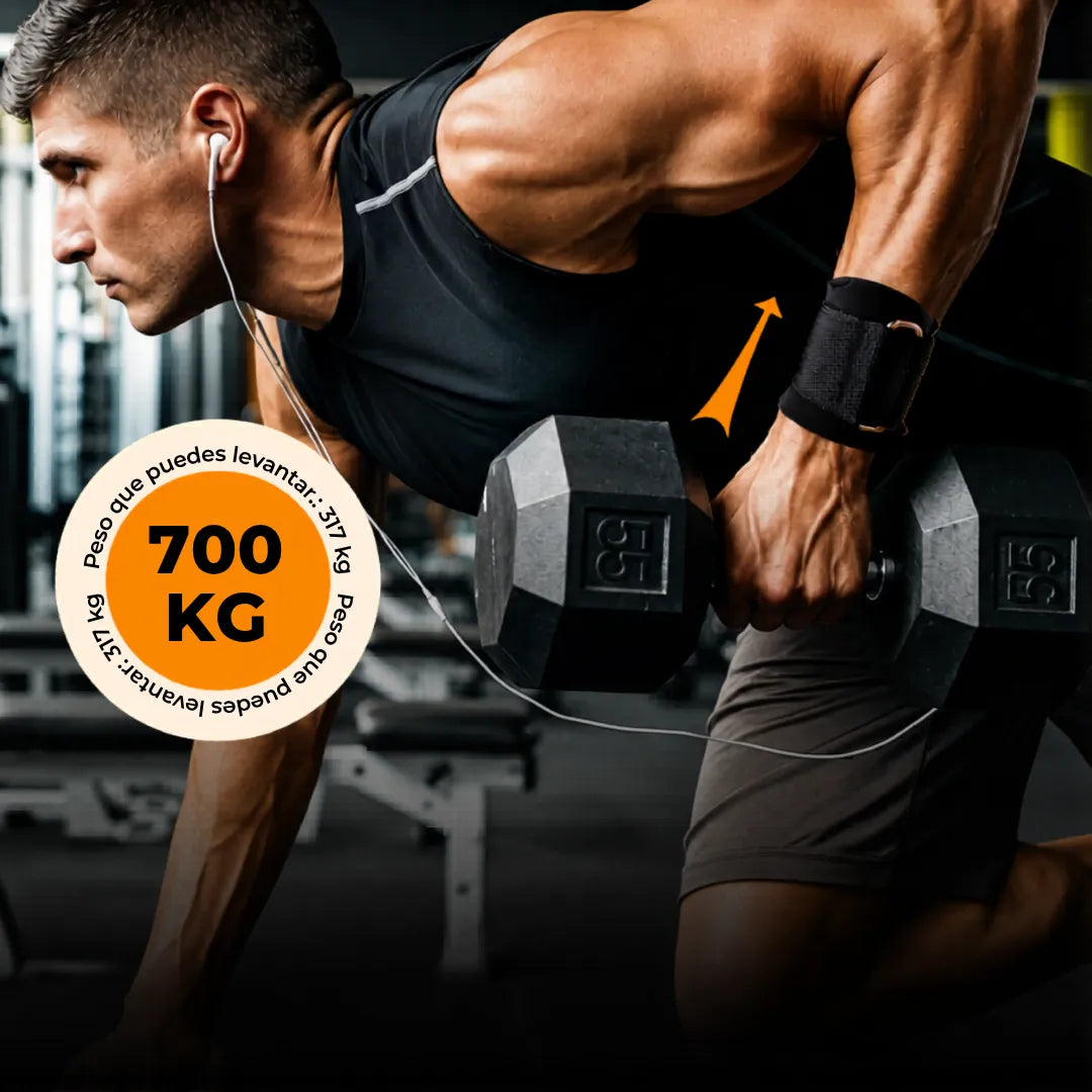 🏋️‍♂️ IronGrip™: Ganchos de Levantamiento de pesas