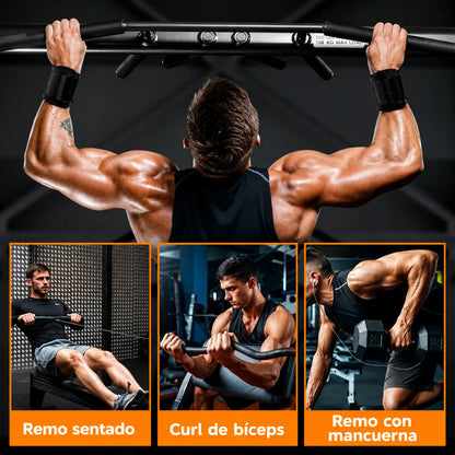 🏋️‍♂️ IronGrip™: Ganchos de Levantamiento de pesas