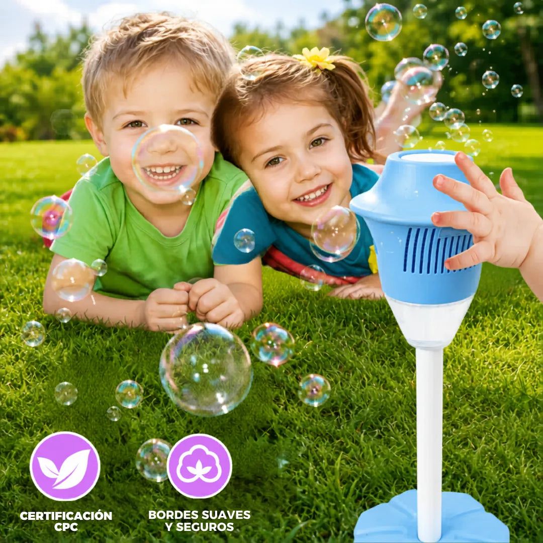✨ BubbleShow™: Máquina de Burbujas con Soporte