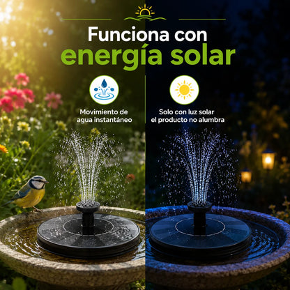 EcoGarden™: Fuente Solar Flotante