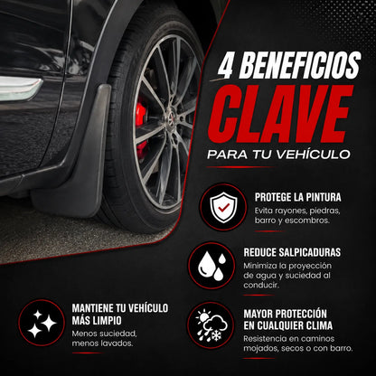 FlexGuard™🚗 Kit x4 Protectores de Barro