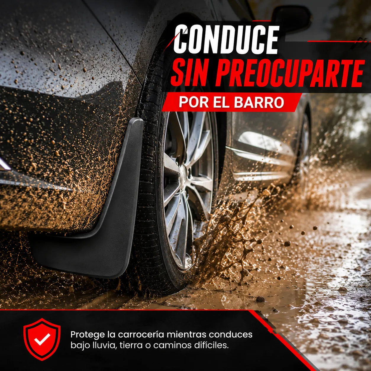 FlexGuard™🚗 Kit x4 Protectores de Barro