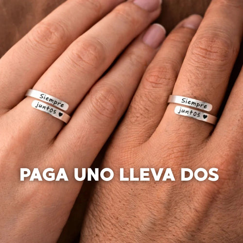 Anillos Siempre Juntos - Pague 1 lleve 2