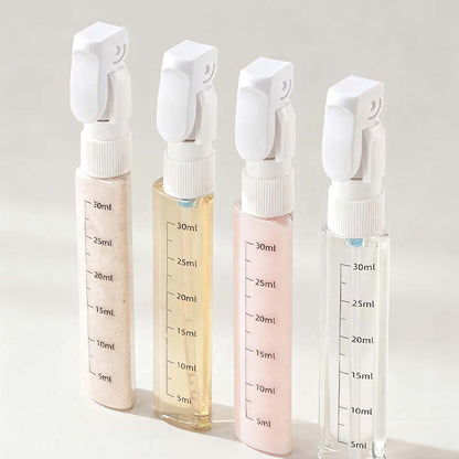 VIAJERO™ – Kit de Botellas de Viaje 4-en-1