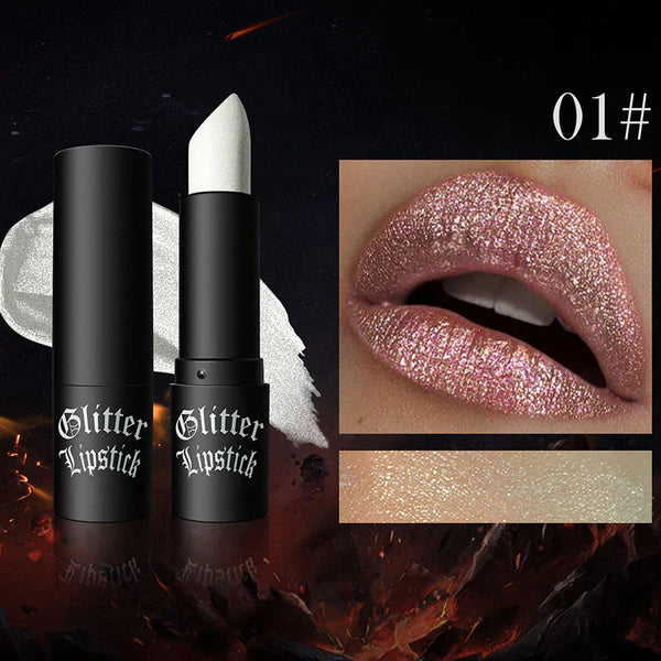 GLAM GLOW™- Labial con Glitter Brillante y Duradero- Compra UNO y lleva DOS