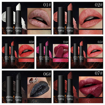 GLAM GLOW™- Labial con Glitter Brillante y Duradero- Compra UNO y lleva DOS